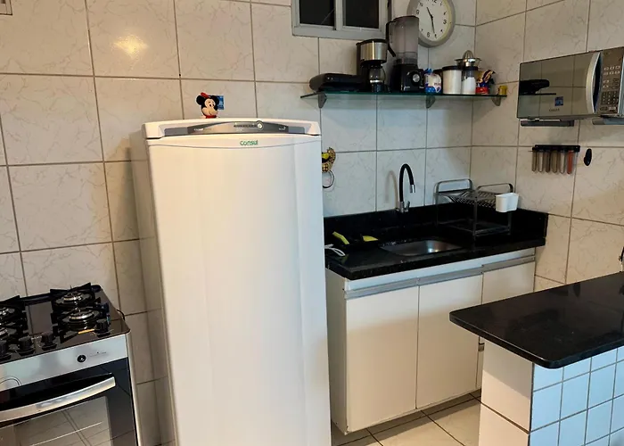 Apt todo MOBILIADO à 5 minutos a pé da praia de Porto e 8 min do centrinho Pôrto das Galinhas